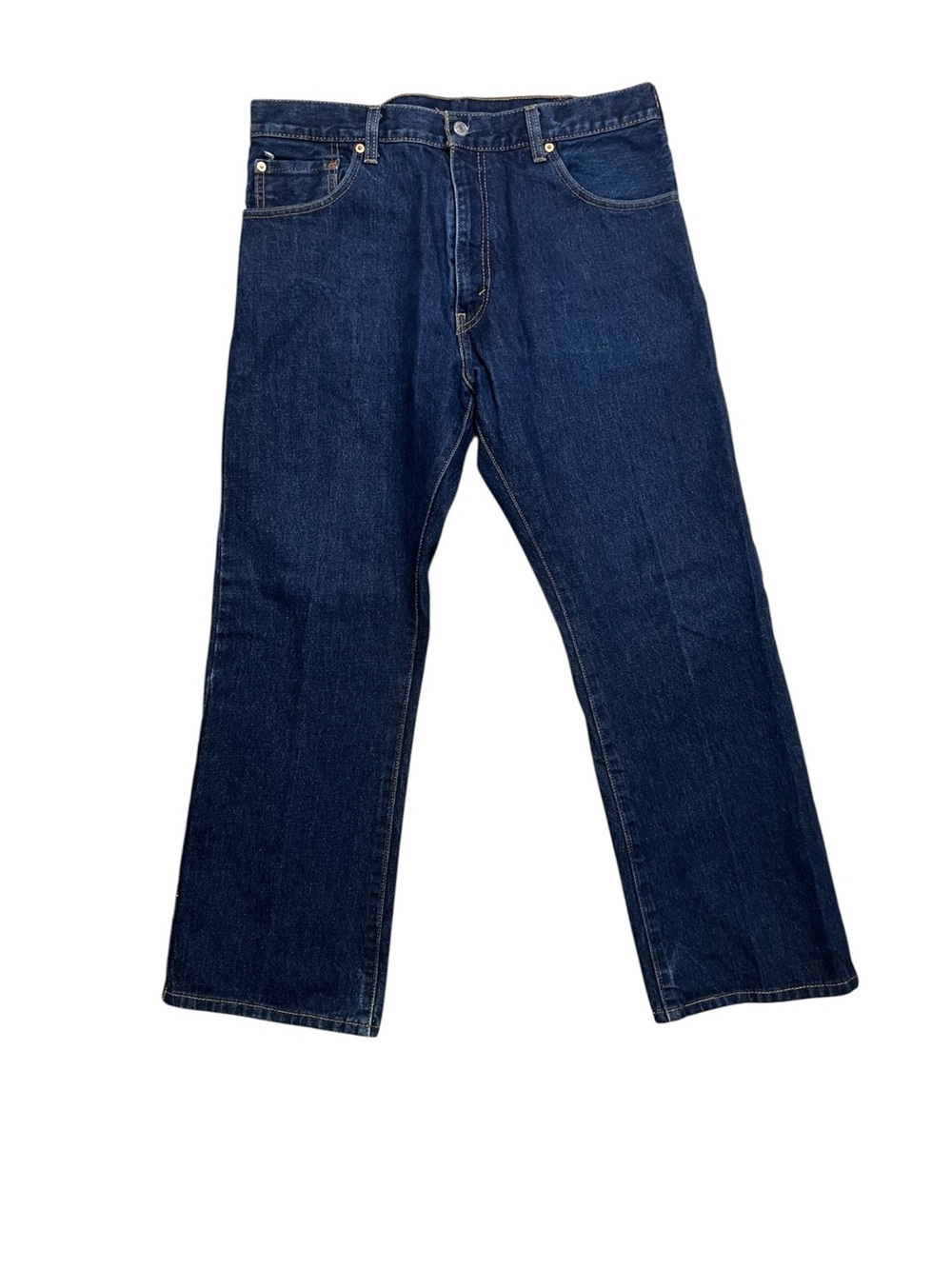 Levi's Men's Straight Leg Jeans 36x29 Dark Blue